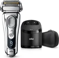 Braun 9375C Series 9 + holiaci strojček strieborný