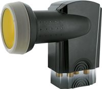 SCHWAIGER 401 Quattro LNB Low Noise Blockconverter Sun Protect digital hitzebeständig LNB-Kappe Satellitenschüssel-Zubehör Wetterschutz