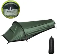 Campingzelt, Ultraleichtes Bag Zelt, Wurfzelt, Schlafsack, Wasserdicht Tragbarer Trekking Biwak