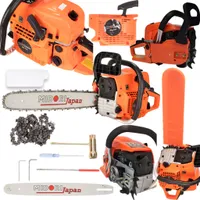 Midori Japan Benzin-Kettensäge mit 45 cm Schiene, 2,9 kW / 3,9 PS, 10.000 U/min