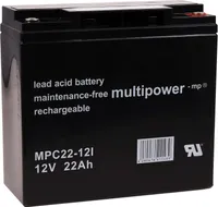 Powery Ersatzakku für Modellbau Boote Hobby Camping 12V 22Ah  (zyklenfest)