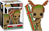 Strážci Galaxie Holiday Special POP! Heroes Vinyl Figur Groot 9 cm