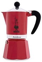 BIALETTI Rainbow Espressokocher rot, 3 Tassen