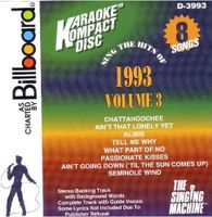 Karaoke (Backing/Vocal/Lyrics) - Billboard 1993 Vol 3
