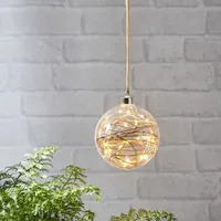 Bombka szklana z podświetleniem Led GLOW 15 cm