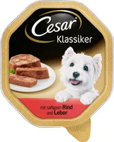 Cesar Schale Klassiker mit saftigem Rind  & Leber 150g
