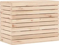 vidaXL Wäschetruhe 88,5x44x66 cm Massivholz Kiefer
