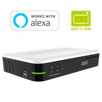 DVB-T2 HD Receiver HDMI USB Internet Scart, Kompatibel mit Alexa, NEU