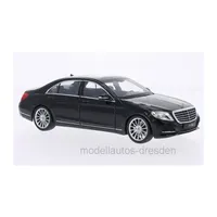 Welly 24051 Mercedes Benz S-Klasse (W222) schwarz Maßstab 1:24 Modellauto