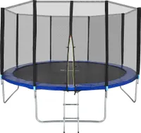 Trampolína Garfunky Ø 396 cm, certifikovaná GS s bezpečnostnou sieťou