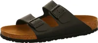 Birkenstock 051193 Uni Tieffussbett-Pantolette Arizona Schwarz, Schwarz, Gr. 47