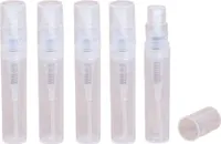 INF Malá fľaštička na parfumy, 3 ml - 5 bal Transparentné