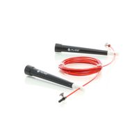 LUXTRI Springseil mit verstellbarer Länge bis zu 285 cm Speed Rope Sprungseil Ausdauer Training Fitness Rope Skipping Sport