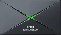 ezcap333 GAMELINK RAW Video Capture Live Box, unterstützt Mikrofoneingang/Audioeingang, HD-Loop-Out, Typ-C-Schnittstelle, Schwarz