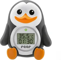 reer Thermometer MyHappyPingu braun, weiß, rot