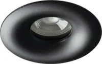 Kanlux Einbau-Downlight, Einbauleuchte DROXY IP65 GX5.3/GU10 Schwarz IP65/20 33126