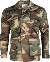 MIL-TEC Feldjacke Typ BDU woodland Tarnjacke Army Jacke Jagdjacke Anglerjacke M
