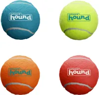 Outward Hound Squeaker Ballz 4er Set Hundebälle mit Squeaker, Größe:S