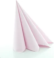 Sovie HORECA Serviette in Hellrosa aus Linclass® Airlaid  40 x 40 cm, 50 Stück