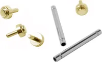 Minott ► Uhrenstifte 14mm Stifte Ø 1,5 Edelstahl goldfarben ► 34229