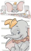 Disney Dumbo słoń - bawełniany komplet pościeli 100x135 40x60cm