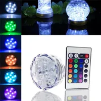 Unterwasser-LED-Leuchten 10 LED IP68 wasserdicht Unterwasser-LED-Lichter