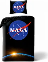 Nasa Bettwäsche Set 2-tlg. Wendebettwäsche 135-140x200cm + 70x90 cm - Baumwolle