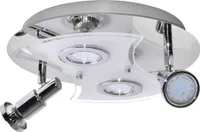 Briloner LED Deckenleuchte Deckenlampe  Spotbalken Lampe Leuchte 2159-048LM
