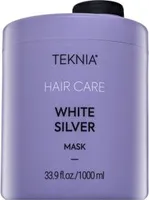 Lakmé Teknia White Silver Mask neutralisierende Haarmaske für platinblondes und graues Haar 1000 ml