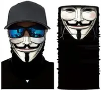 Multifunktionsschal Face Tube Bandana mit Motiv und vielfältigen Einsatzmöglchkeiten