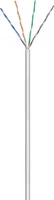 Goobay 93884 Síťový kabel CAT 6, U/UTP, šedý, 100 m - směs mědi CCA pro SOHO aplikace, AWG 24/7 (lanko), PVC