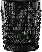 Nachtmann Punk Tumbler Jet-Black, pohár na nealkoholické nápoje, nápojové sklo, sklo, krištáľové sklo, 348 ml, 100055