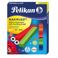 Pelikan Knete Nakiplast 196/7 farbsortiert, 125,0 g