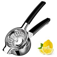 Zitronenpresse Edelstahl kitchen | Zitronenpresse manuelle Saftpresse für das leichte Entsaften, für Zitrusfrüchte, Limettenpresse, Orangen, Handentsafter