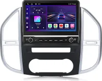 6+128G 10.1" Carplay Android 13 Radio samochodowe do Mercedes Benz Vito 3 W447 2014-2020 GPS Navi BT WIFI 4G DAB+ SWC Octa Core