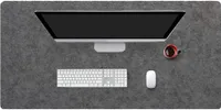 Gaming Mousepad Mauspads lang XXXL - Anti Rutsch 1400 x 600 mm groß Maus Pad GAMING Mauspad, Farbe: Dunkelgrau