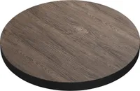 BRASIL | Gastro Tischplatte | Ø 70 cm | Light Wenge | Rund | Gastro Tischplatte
