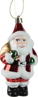 Christbaumschmuck Weihnachtsmann Kunststoff 13cm Figur Rot