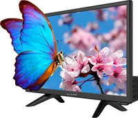Telewizor HD 19" do kampera, ciężarówek, przyczep kempingowych Kiano KS19T Slim TV z ładowarką samochodową