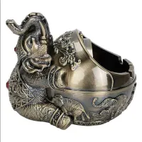 Aschenbecher mit Deckel elefanten dekoration aschenbecher