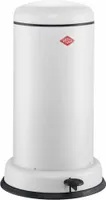 WESCO 134531-74 Odpadkový kôš Baseboy 20 vo farbe WHITE MATT s objemom 20 litrov a nožným pedálom / Pedálový kôš / Odpadkový kôš