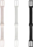3 Stück BH Träger Halter Clip Damen Rutschfester Verstellbarer BH Clips für Rückenfreie Verlängerung BH Clips Unterstützung des Unteren BH Klipp Rücken Racerback T Rücken Tank Top BH Klammer Rücken