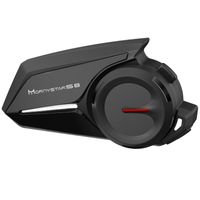 S8 Motorrad Intercom 1200m Motorradhelm 6 Fahrer Bluetooth 5.0 Headset Interphone Motorrad-Kopfhörer Gegensprechanlage
