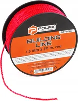 Sznur sznurek murarski budowlany 1.5mm x 50m czerwony Polax