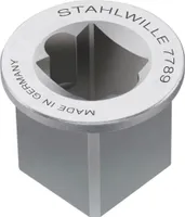Stahlwille Vergrößerungsstück Innen-4kant 1/2mm Außen-4kant 3/4mm