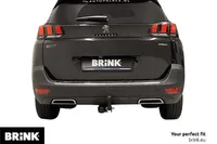 BRINK Anhängerkupplung Schwarz (634200) für PEUGEOT 5008 II | Anhängerkupplung,