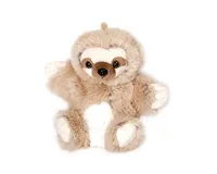 Inware Handpuppe Faultier 20 cm hellbraun