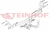 Z546670 Anhängerkupplung passend für HYUNDAI i20 2014-2020 abnehmbar