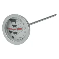 Braten-/Grillthermometer Edelstahl