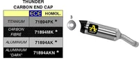 Aluminiowy układ wydechowy ARROW THUNDER do Yamaha YZF-R3 rok modelowy 2019-2020